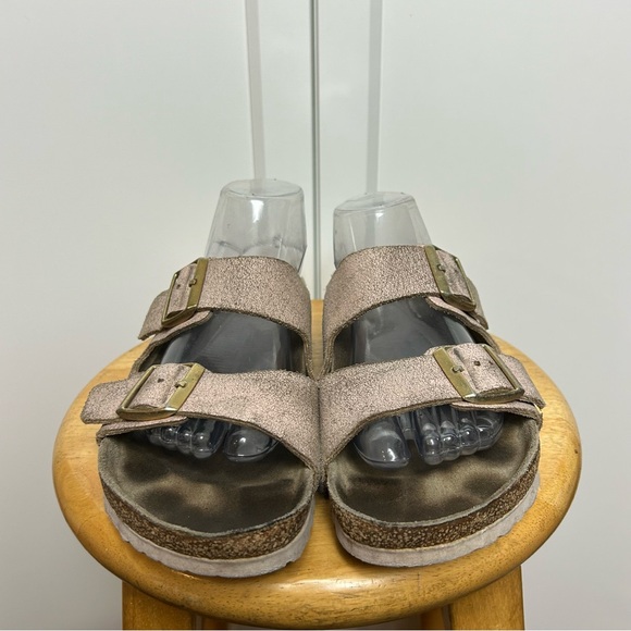 Birkenstock Arizona leather pink beige - Picture 2 of 8